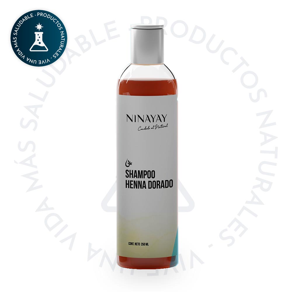 SHAMPOO HENNA DORADO NINAYAY