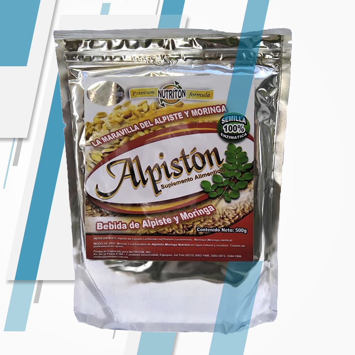 ALPISTON MORINGA NUTRITON CON 500g