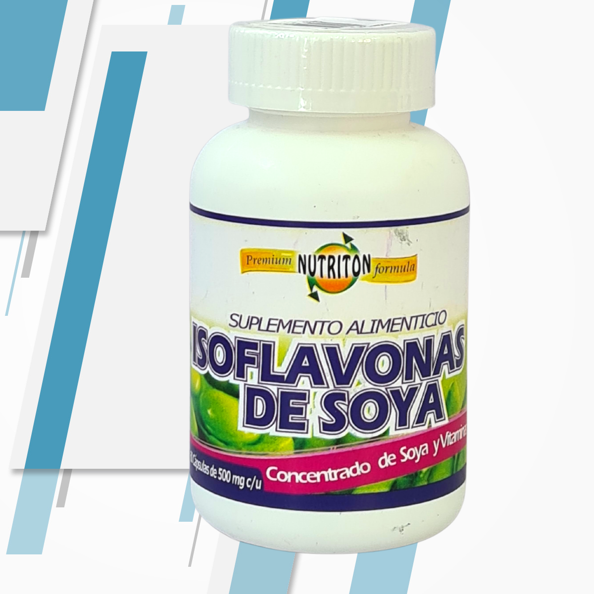 ISOFLAVONAS DE SOYA 60 CAPS 500MG