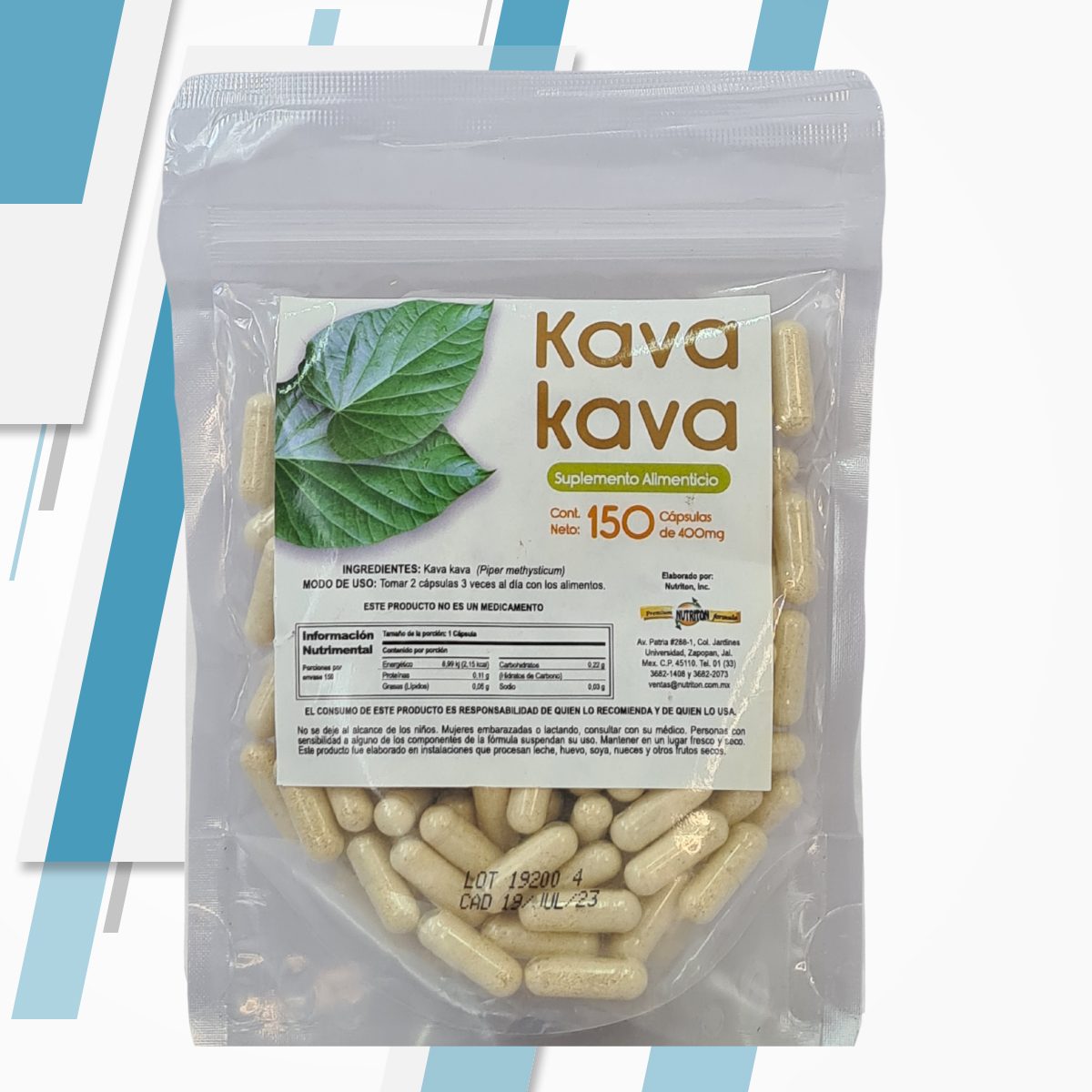 KAVA KAVA 150 CAPS 400MG