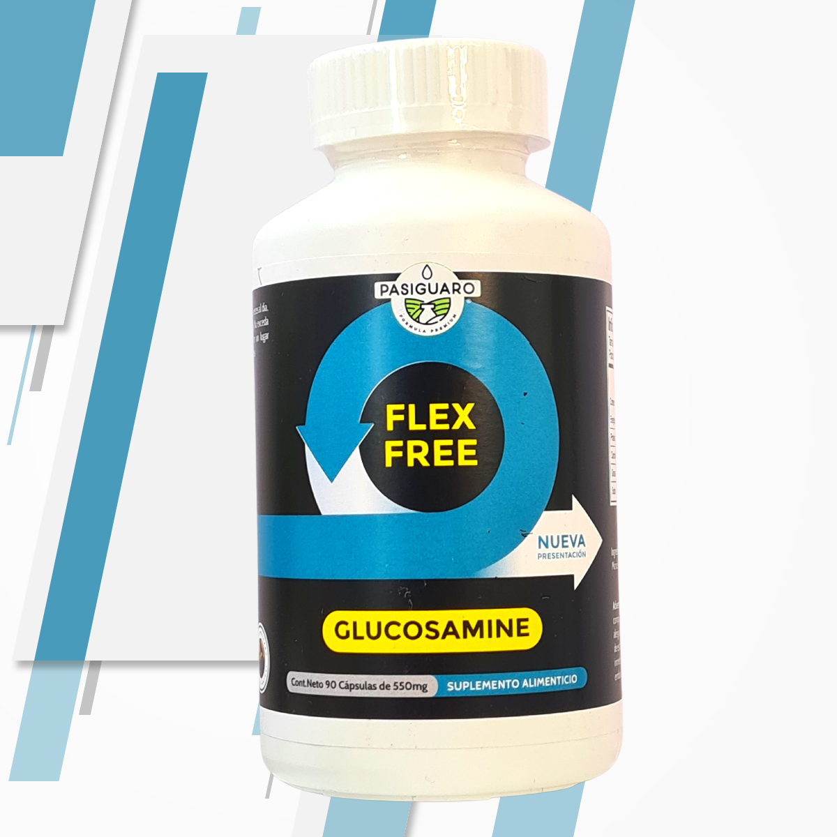 FLEX FREE FLUCOSAMINA 90 CAPLETAS 550MG