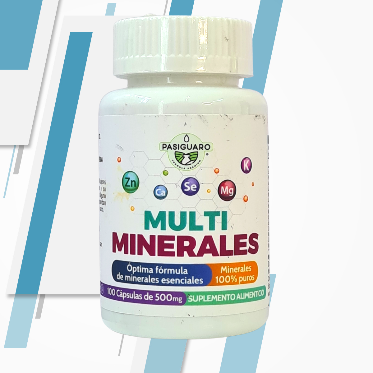 MULTIMINERALES 100CAPS 500MG