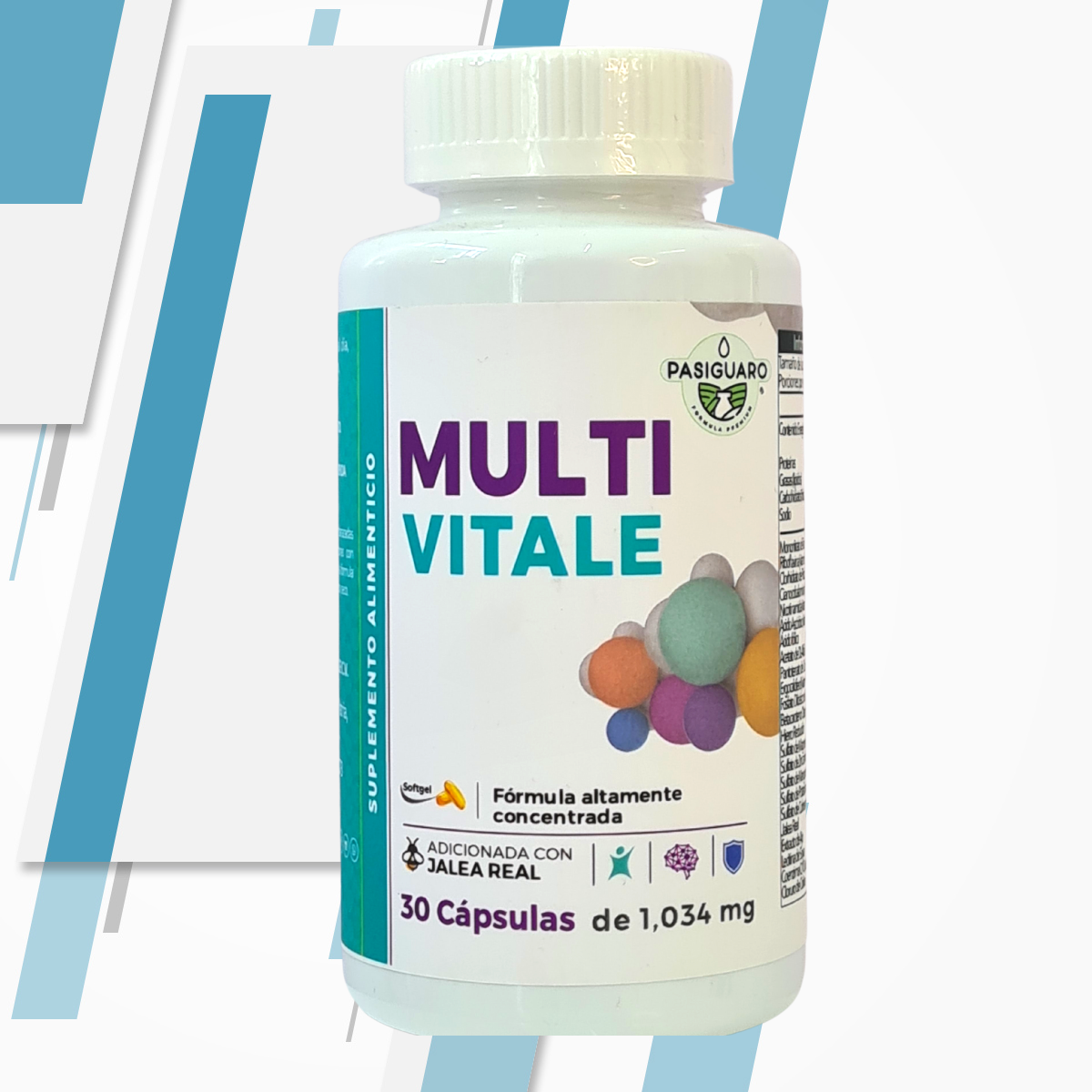 MULTIVITALE PREMIUM CON 30 CAPS 1.034MG PASIGUARO