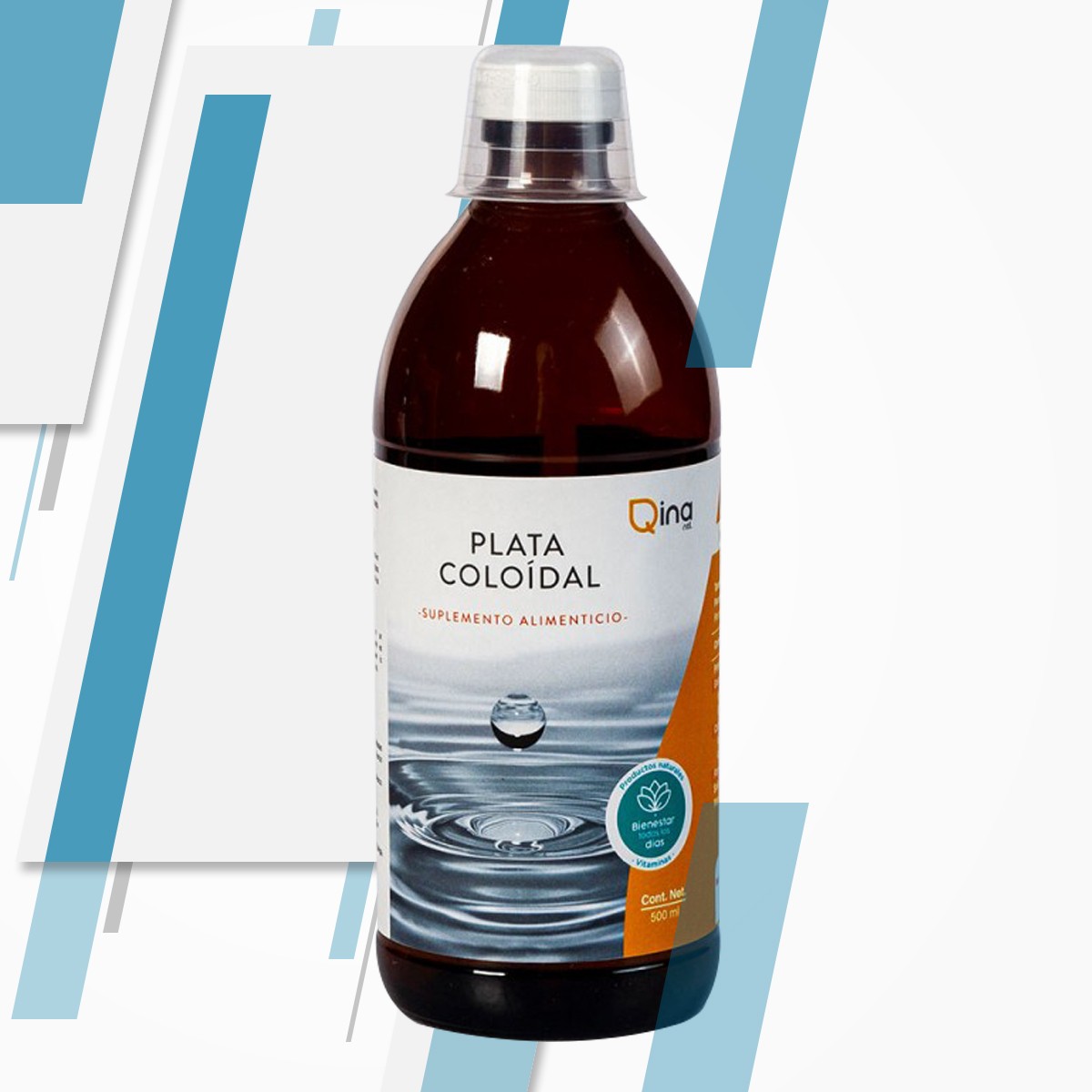 PLATA COLOIDAL QINA 500mL