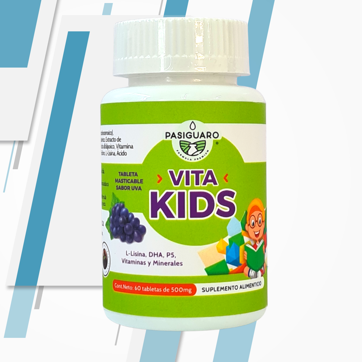 VITA KIDS UVA 60 TAB 500MG