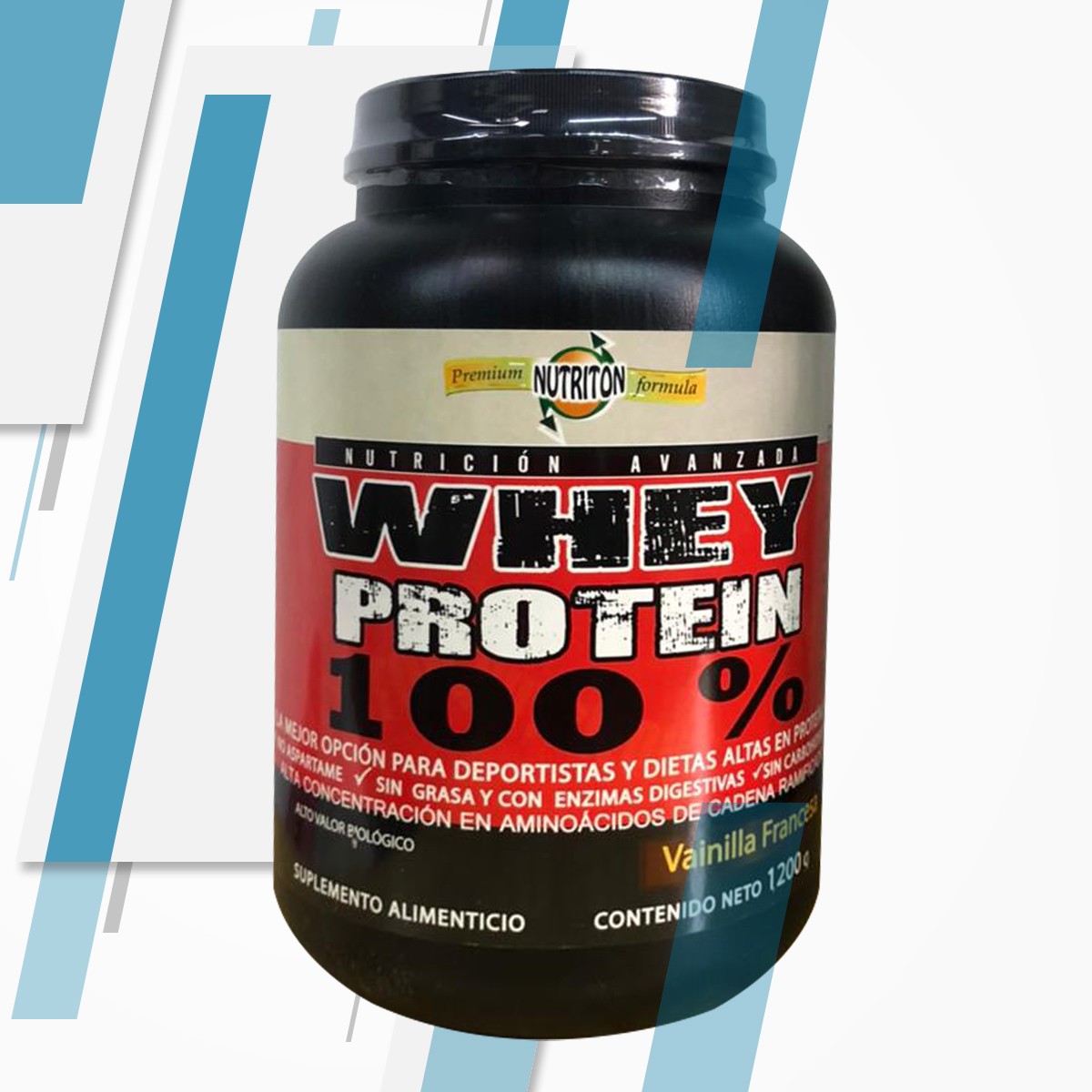 WHEY PROTEIN 100% 1200 GRS SABOR CHOCOLATE PASIGUARO