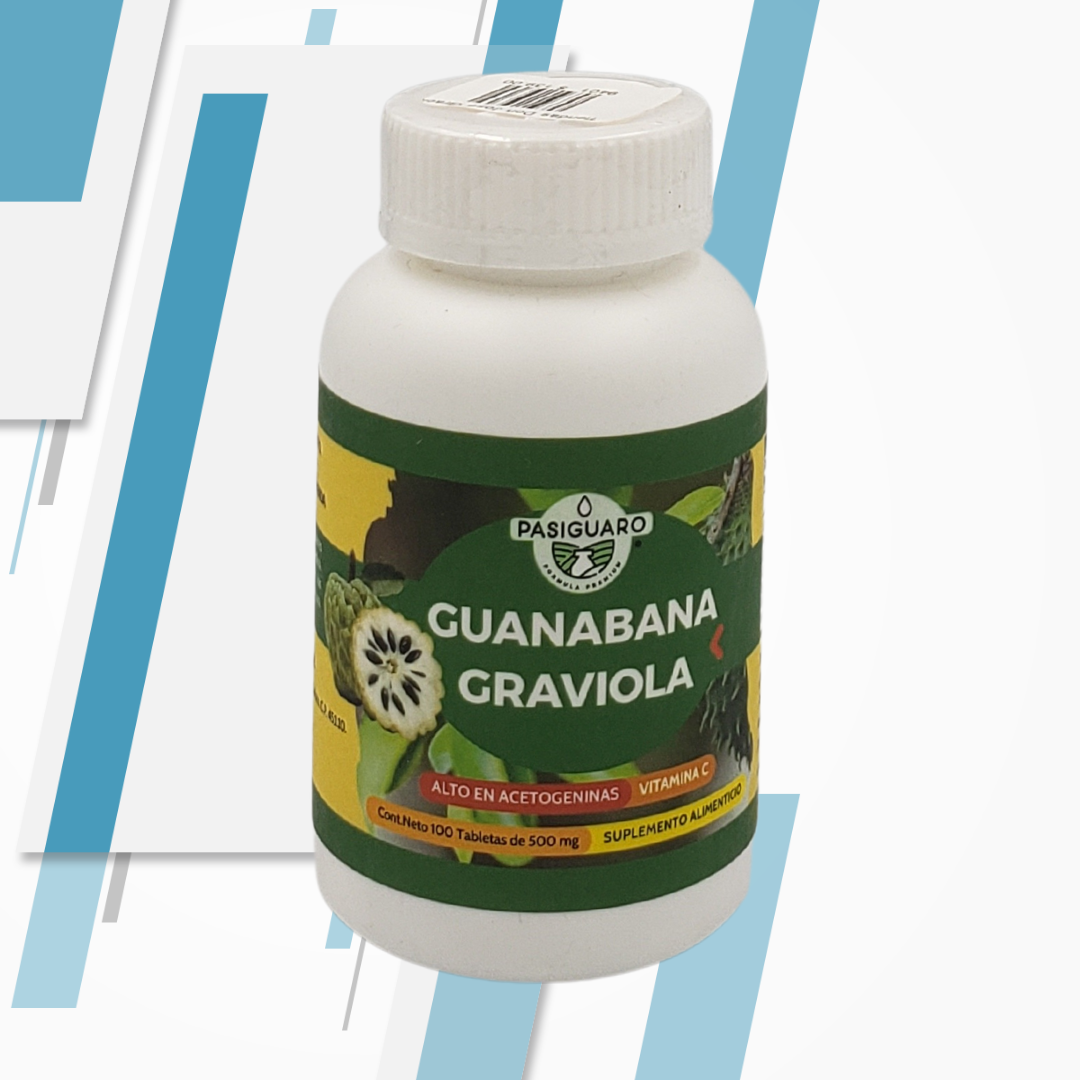 GUANABANA GRAVIOLA PASIGUARO 100 TABS