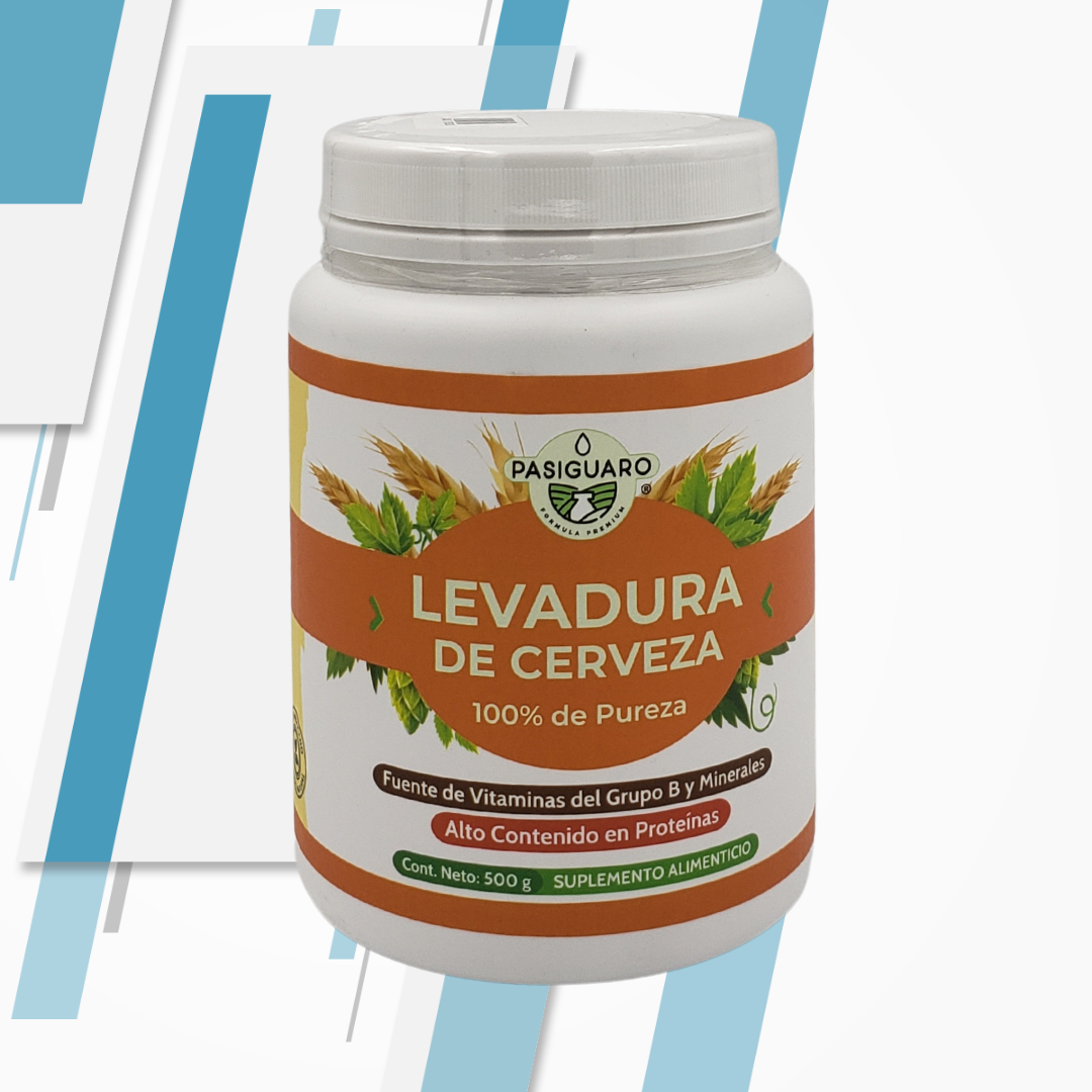 LEVADURA DE CERVEZA 100% DE PUREZA PASIGUARO 500G