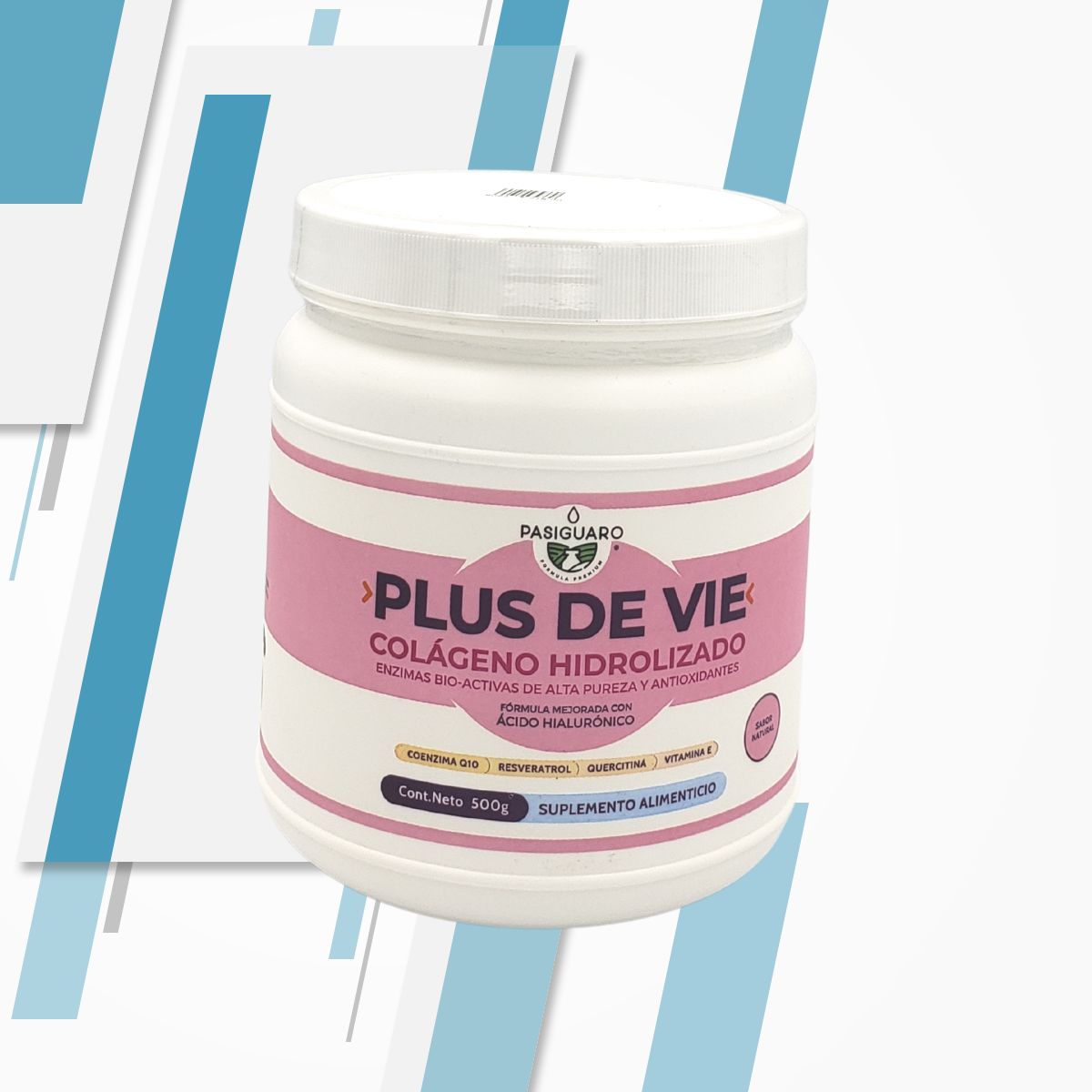 COLAGENO PLUS DE VIE NATURAL 500 g PASIGUARO – Ginneo