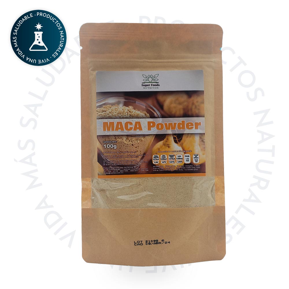 Maca en polvo 100g Super foods Nutriton