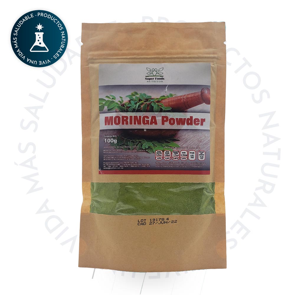 Moringa en polvo 100g Super foods Nutriton