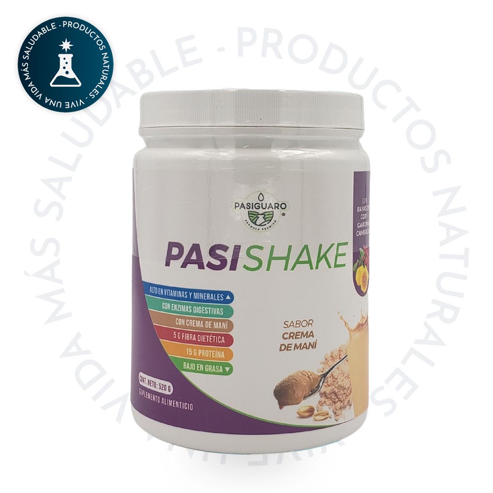 PASI-SHAKE SABOR CREMA DE MANI 520g