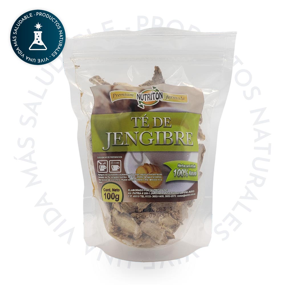 Té de Jengibre 100g Nutriton