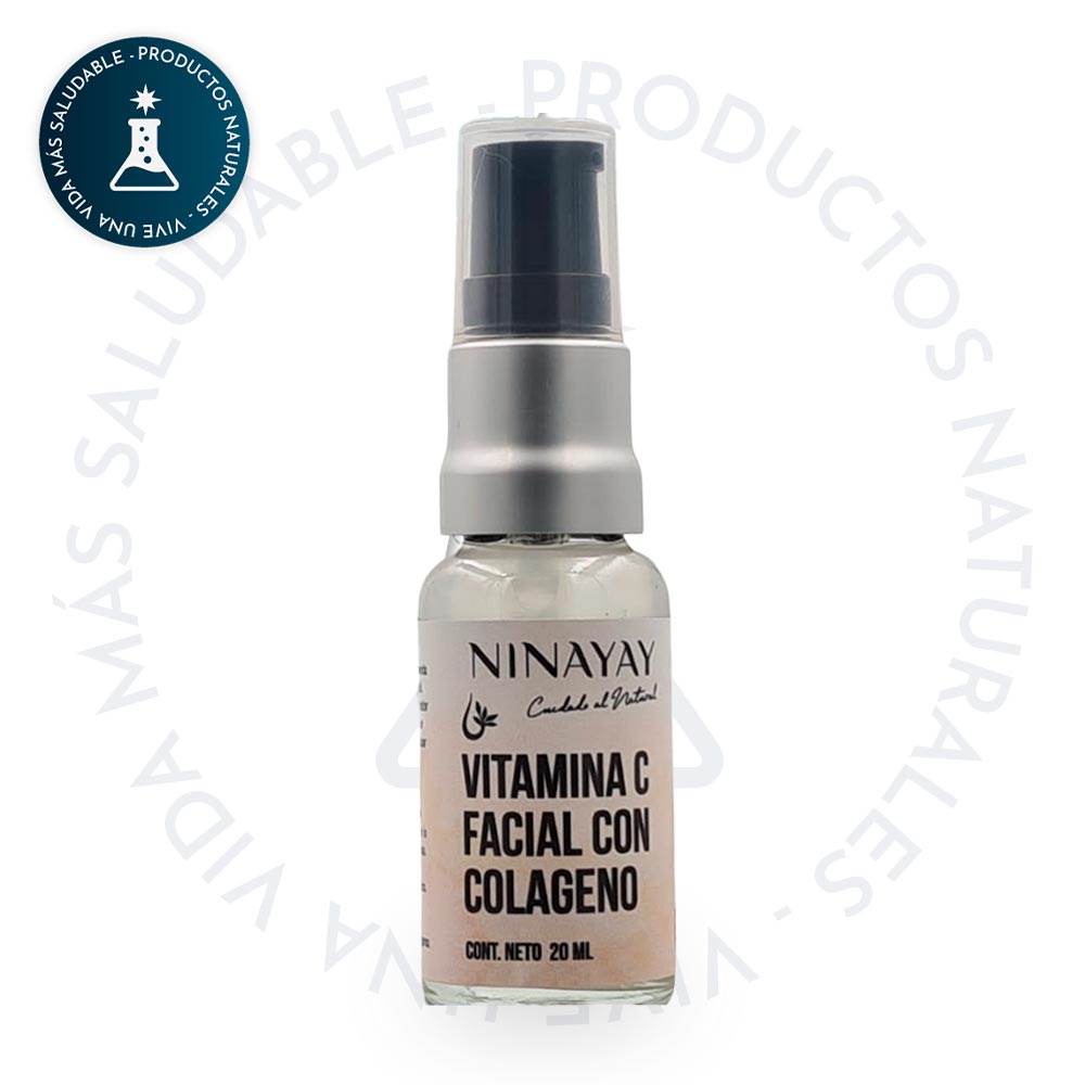 Vitamina C con colágeno  facial  20 mL NINAYAY