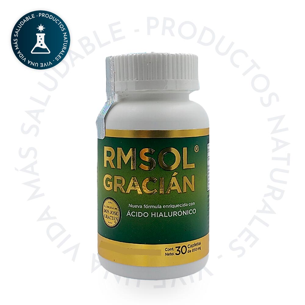 Rmsol Gracian Con Ácido Hialurónico 30 Capletas de 850 mg